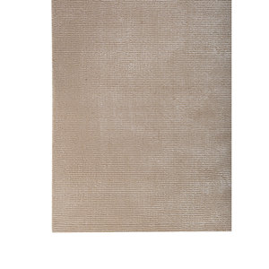 Contour Ivory 9x12 Hand Loom Wool <b>Rugs</b> Organic Cotton <b>Jute</b> with Solid Color for Home Decor for Bedroom or Hallway Decoration - Product Image 4