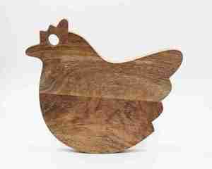 Elegante tabla de cortar y servir de madera tallada Producto duradero - Product Image 2