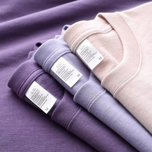 Camiseta Blanca de Cuello Redondo y Manga Corta 100% Algodón para Hombre, Talla Grande, con Impresión y Logotipo Personalizados, Alta Calidad, Venta al Por Mayor - Product Image 2