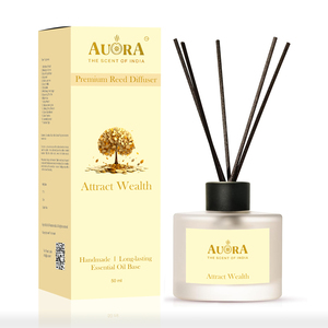 First Rains Reed Difusor Set Botella de vidrio Rattan Sticks 50 ml Aceite esencial de larga duración + Aromas indios Precio de fábrica - Product Image 5
