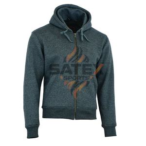 Sweat à capuche zippé brodé haut de gamme pour homme, 100 % coton, multifonctionnel, multicolore, approvisionnement ODM, taille XS, polaire d'hiver, faible MOQ - Product Image 1