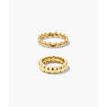 Paquete de Anillos de Moda Charlotte: Elegantes y Estilizados Anillos de Oro Vermeil de 18k con Piedras Preciosas Cultivadas en Laboratorio - Product Image 2