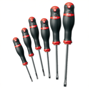 Juego de 6 Destornilladores Usag para Tornillos de Cabeza Plana, Producto de Calidad Premium - Product Image 2