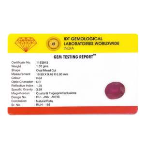 Gema de Rubí Suelta de 6.6 Quilates, Facetada, en Varias Formas, Incluyendo Corte Esmeralda, Corte Cojín, Corte Pera, Creada en Laboratorio, Pulida con Calor, Roja - Product Image 4