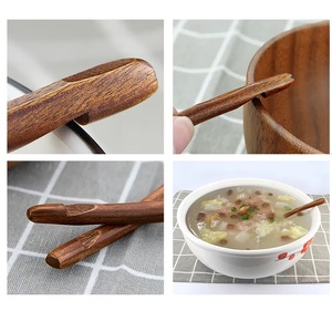 Cuchara de Diseño Innovador para Cocina, Utensilio de Cocina Ecológico y Natural, Cuchara de Sopa de Madera de Alta Calidad Hecha en India, Nuevo Diseño Sólido - Product Image 3