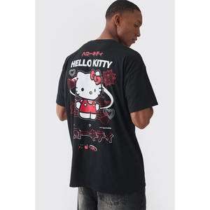 เสื้อยืดผ้าฝ้ายพิมพ์ลายสำหรับผู้ชายเสื้อสุดหรูขนาดใหญ่ขนาดใหญ่สำหรับผู้ชาย - Product Image 3