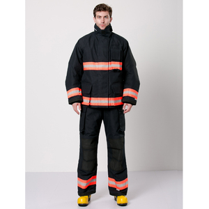 Nomex ชุดดับเพลิง4ชั้นชุดดับเพลิงชุดดับเพลิงชุดดับเพลิงพร้อมหมวกดับเพลิง - Product Image 3