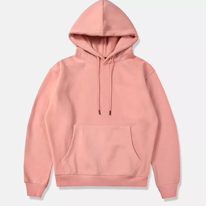 100% coton de haute qualité personnalisé hommes sweat à capuche surdimensionné mode de rue brodé polaire impression hiver grande taille blanc solide - Product Image 1