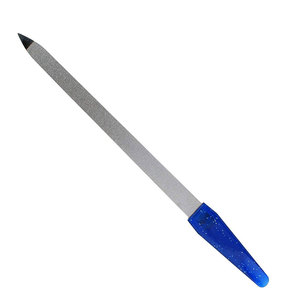 Limeur à ongles en acier double face de haute qualité Logo personnalisé outil de beauté soin des ongles en acier inoxydable Durable approvisionnement d'usine professionnel - Product Image 1