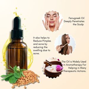 Huile Essentielle de Graines de Fenugrec 100% Pure Biologique Pressée à Froid 10ml – Bienfaits Éclaircissants, Nourrissants et Raffermissants pour la Peau et les Cheveux – Origine Inde - Product Image 2