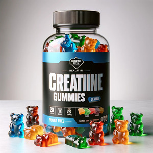OEM/ODM Private Label Creatine Monohydrate Gummy 5g <b>Pre</b>-<b>Workout</b> <b>Supplements</b> for Adults - Product Image 3