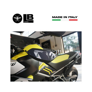 Kit completo di adesivi 3D per moto Aprilia Tuareg 660 Giallo 2022 Adesivi decorativi compatibili con i modelli 2022 - Product Image 5
