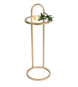 Hot Selling Stylish Accent <b>Table</b> High Quality Modern Design Metal <b>Side</b> <b>Table</b> for Home Bar Outdoor and Indoor Use - Product Image 1