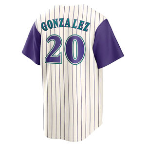 Maillots de baseball personnalisés de haute qualité, 100 % polyester, col en V, séchage rapide, légers, respirants, grandes tailles, best-sellers - Product Image 3