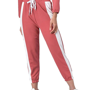 Trajes de chándal informales transpirables para mujer más vendidos de 2025 con patrón de estampado sólido, ropa de invierno cómoda OEM, mangas regulares - Product Image 6