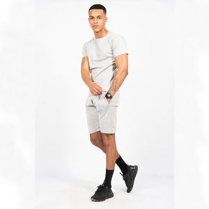 2024 été unisexe rue mode décontracté ensemble hommes femmes solide T-shirt respirant Shorts coton ample grande taille correspondant - Product Image 4