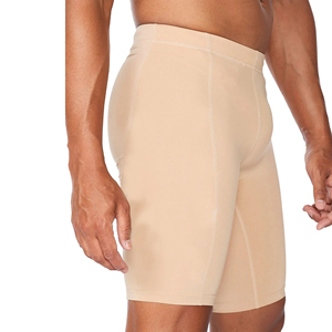 Shorts de compression légers pour hommes – Écoresponsables, confortables, pour la gym – Nouveaux designs respirants, très demandés, motif uni - Product Image 5