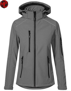 Nueva Chaqueta Softshell Personalizada para Hombre, Chaqueta Cortavientos para Senderismo, Camping, Trekking y Escalada al Aire Libre - Product Image 4