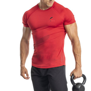 Nouveau modèle de t-shirt de gym pour hommes fabriqué au Pakistan Nouveau stock de tissu tricoté en polyester/coton en vente - Product Image 1