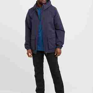 Chaqueta Cortavientos Informal para Hombre, Chaqueta Deportiva de Béisbol para Exteriores, Impermeable, Servicio OEM Personalizado - Product Image 3