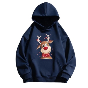Sudaderas con Capucha Oversize de Manga Larga Estampadas al por Mayor, 100% Algodón, Tejidos Suaves, Gruesos y Cómodos, Diseño Elegante y Moderno - Product Image 3