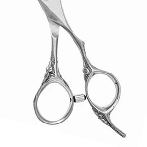 กรรไกรตัดผมสำหรับร้านเสริมสวยมืออาชีพด้ามจับเหล็กสไตล์ญี่ปุ่นขนง่ายทำจากสเตนเลส - Product Image 3