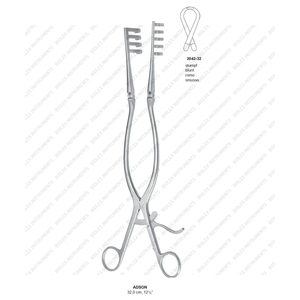 <span class=keywords><strong>Adson</strong></span> rút lại tự giữ lại cùn 5x4 prong thú y chỉnh hình retractor CE PK tùy chỉnh dụng cụ phẫu thuật - Product Image 1