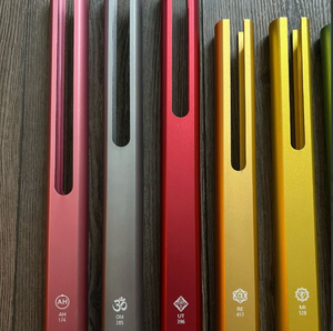 Ensemble de tubes de solfège de haute qualité, 9 tubes de solfège de couleur chakra... - Product Image 6