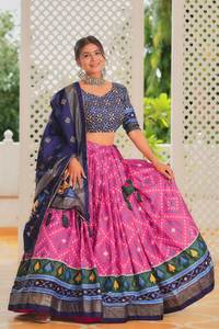 Exquisito Lehenga nupcial con trabajo de lentejuelas bordadas hechas a mano y adornos Zari disponibles para venta al por mayor - Product Image 3