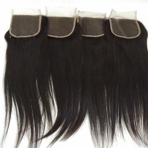 Extensions de cheveux Remy indiens en dentelle transparente avec fermeture en dentelle naturelle HD disponibles en tailles de 10 à 24 pouces - Product Image 6