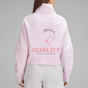 Sweat-shirt d'équitation pour femmes pull équestre coupe-vent qualité vêtements d'entraînement abordables femmes pull d'équitation - Product Image 2