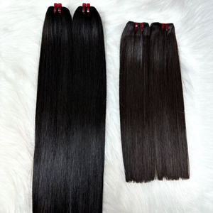 Extensiones de Cabello Remy Ondulado Indio de Color Claro al por Mayor, Tejido de Doble Trama a Máquina, Listas para Permanente, Puntas de Una Sola Capa - Product Image 3