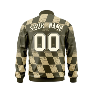 Jacket <b>Coat</b> Puffer Windproof Custom Varsity Baseball Jacket Split Letterman Bomber Windbreaker Lightweight Jacket - Product Image 2