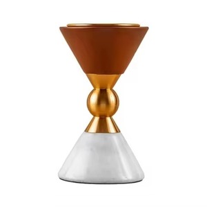Brûleur d'encens élégant en bois et en marbre, adapté à la décoration intérieure, à l'aromathérapie et à un usage créatif d'exposition, provenant d'Inde - Product Image 1