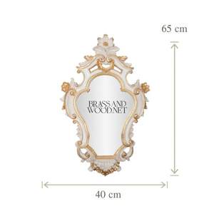 Consola de Pared Clásica de Lujo con Espejo Ornamentado - Product Image 2