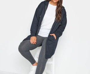 Sudadera con cremallera completa personalizable con su elección de diseño y logotipo: ideal para equipos deportivos, empresas y eventos de uso diario - Product Image 3
