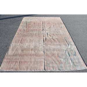 Alfombra de retazos de pelo medio ecológica de lana verde marrón Vintage para área grande 9x12 alfombra de comedor rectangular respaldo de látex - Product Image 1