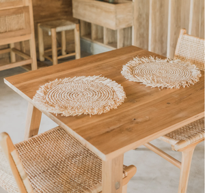 Best-seller du Vietnam 100% napperons artisanaux naturels avec style raphia pour votre table et votre cuisine - Product Image 6