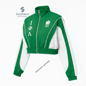 Veste coupe-vent légère Iota Phi Lambda, veste décontractée tendance, coupe-vent d'extérieur, veste zippée pour femmes - Product Image 2