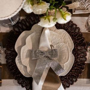 Set de table en jonc de mer écologique fait main, style bohème, tissage en spirale marron, forme personnalisable, motif radial pour hôtel et usage domestique - Product Image 4