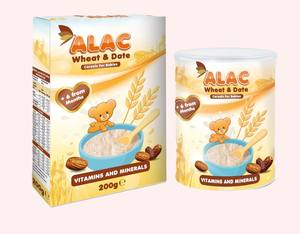 High Quality ALAC Wheat and Date <b>Baby</b> Cereals 400g Box ISO Certified Low-Sodium Vitamins Minerals Balanced Diet for 6-12 Months - Product Image 2