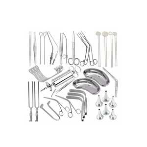 Juego de Exploración ORL de 39 Piezas, Kit de Instrumentos Médicos Profesionales de Acero para Inspección de Cara y Garganta para Caballos y Gatos - Product Image 2