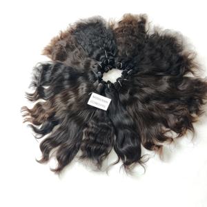 Vente en gros de mèches de cheveux indiens 100% alignées sur les cuticules, fournisseur de cheveux vierges, cheveux humains vietnamiens, mèches ondulées, cheveux humains - Product Image 1