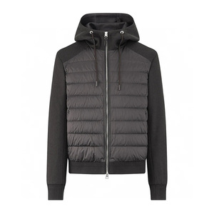 Blouson matelassé personnalisé pour hommes et femmes, élégant, chaud, léger, avec col montant, capuche et options en fourrure pour la mode d'hiver, OEM - Product Image 5