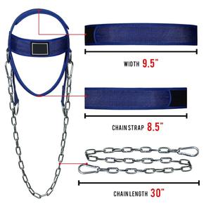 Heavy Duty Hot Sale Durable Gym Strengthening Weightlifting Exercises Neck Head Harness Training for Men <b>Women</b> - Product Image 6