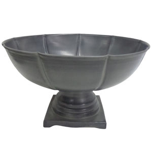 Bol de service rond en fer Cool Grey Stone Dernières bols en métal de conception pour la cuisine et la table Personnalisés à la main en vrac - Product Image 2