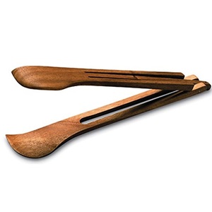 Juego de 2 pinzas multifunción de madera para comida, tostadas de cocina y patatas fritas, pinzas para restaurante, Bar, accesorios en el mejor de los casos - Product Image 3
