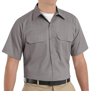 Chemises cargo en flanelle lavée pour hommes, design tendance été 2024, manches courtes, boutonnées, séchage rapide, performance optimale - Product Image 3