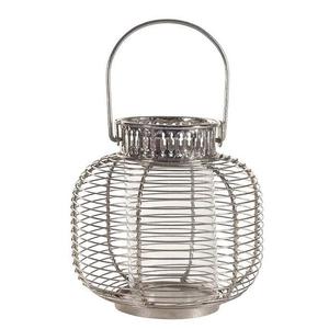 Wrought Iron <b>Pillar</b> <b>Candle</b> Lantern - Product Image 4