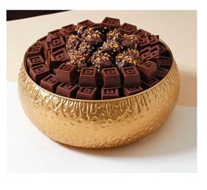 ชามช็อคโกแลตโลหะตกแต่งแบบมีความต้องการสูงชามช็อคโกแลตเคลือบผงส่งตรงจากผู้ผลิต - Product Image 3